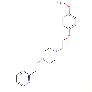 Piperazine, 1-[2-(4-methoxyphenoxy)ethyl]-4-[2-(2-pyridinyl)ethyl]-