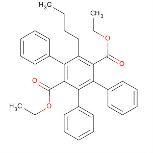 [1,1':2',1''-Terphenyl]-3',6'-dicarboxylic acid, 4'-butyl-5'-phenyl-,3',6'-diethyl ester