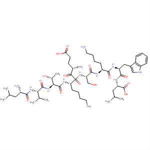 L-Leucine,L-leucyl-L-valyl-L-threonyl-L-a-glutamyl-L-lysyl-L-seryl-L-lysyl-L-tryptophyl-
