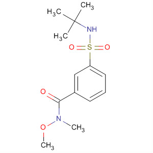 Benzamide, 3-[[(1,1-dimethylethyl)amino]sulfonyl]-N-methoxy-N-methyl-