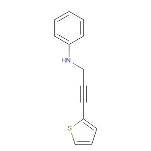 Benzenamine, N-[3-(2-thienyl)-2-propyn-1-yl]-