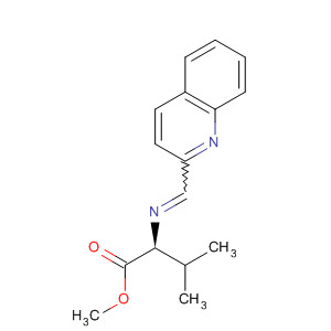L-Valine, N-(2-quinolinylmethylene)-, methyl ester