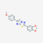 2-(1,3-benzodioxol-5-yl)-6-(4-methoxyphenyl)imidazo[2,1-b][1,3,4]thiadiazole