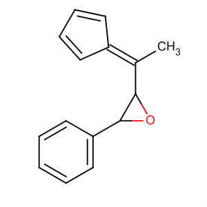 Oxirane, 2-[1-(2,4-cyclopentadien-1-ylidene)ethyl]-3-phenyl-