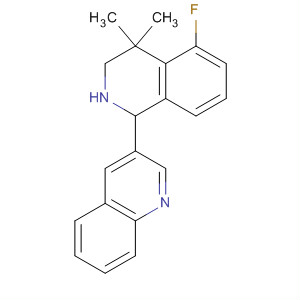 Quinoline, 3-(5-fluoro-1,2,3,4-tetrahydro-4,4-dimethyl-1-isoquinolinyl)-