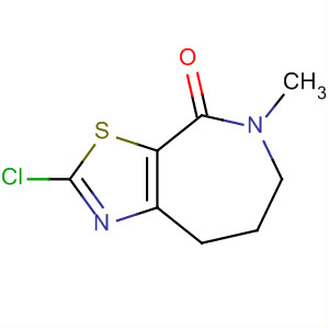 4H-Thiazolo[5,4-c]azepin-4-one, 2-chloro-5,6,7,8-tetrahydro-5-methyl-