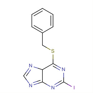 5H-Purine, 2-iodo-6-[(phenylmethyl)thio]-