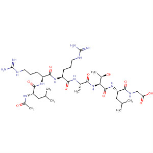 Glycine, N-acetyl-L-leucyl-L-arginyl-L-arginyl-L-alanyl-L-threonyl-L-leucyl-