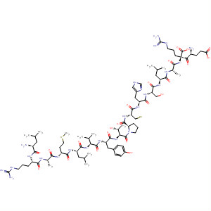 L-Arginine,L-leucyl-L-arginyl-L-alanyl-L-methionyl-L-leucyl-L-valyl-L-tyrosyl-L-threonyl-L-prolyl-L-cysteinyl-L-histidyl-L-seryl-L-leucyl-L-alanyl-L-a-glutamyl-