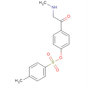 Ethanone, 2-(methylamino)-1-[4-[[(4-methylphenyl)sulfonyl]oxy]phenyl]-