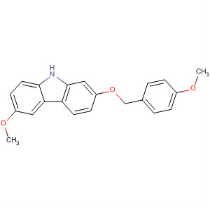 9H-Carbazole, 6-methoxy-2-[(4-methoxyphenyl)methoxy]-