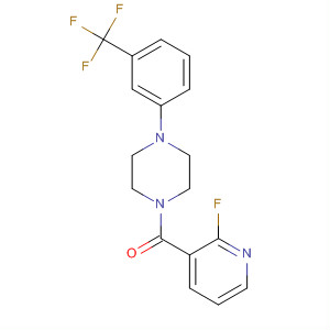 Methanone,(2-fluoro-3-pyridinyl)[4-[3-(trifluoromethyl)phenyl]-1-piperazinyl]-