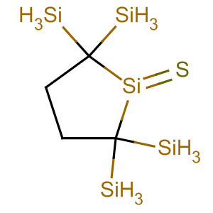 Silacyclopentane, 2,2,5,5-tetrasilyl-1-thioxo-