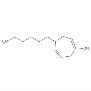 1,4-Cycloheptadiene, 6-hexyl-2-methyl-