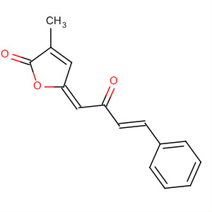 2(5H)-Furanone, 3-methyl-5-[(3E)-2-oxo-4-phenyl-3-buten-1-ylidene]-,(5E)-