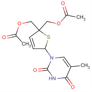2,4(1H,3H)-Pyrimidinedione,1-[5,5-bis[(acetyloxy)methyl]-2,5-dihydro-2-thienyl]-5-methyl-