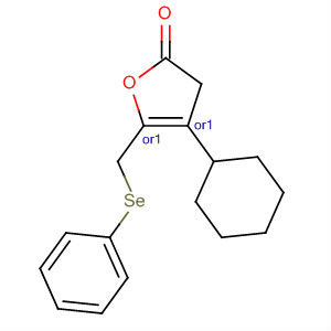 2(3H)-Furanone, dihydro-4-phenyl-5-[(phenylseleno)methyl]-, cis-