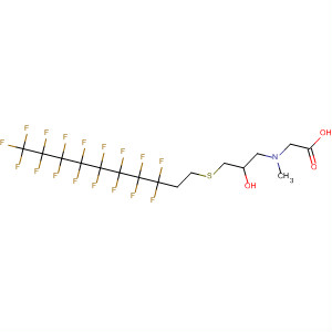 Glycine,N-[3-[(3,3,4,4,5,5,6,6,7,7,8,8,9,9,10,10,10-heptadecafluorodecyl)thio]-2-hydroxypropyl]-N-methyl-