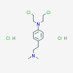 N,n-bis(2-chloroethyl)-4-[2-(dimethylamino)ethyl]aniline;dihydrochloride