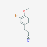 3-(3-bromo-4-methoxyphenyl)propanenitrile