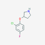 3-(2-Chloro-4-fluorophenoxy)pyrrolidine