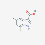1H-Indole-3-carboxylic  acid,  5,7-dimethyl-