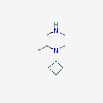 Piperazine, 1-cyclobutyl-2-methyl-