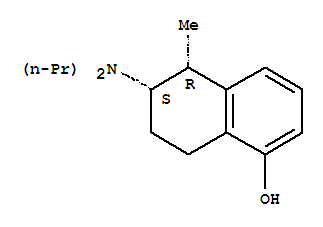 5-hydroxy-1-methyl-2-(di-n-propylamino)tetralin