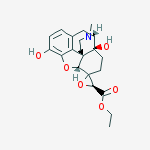 ethyl (3'S,4R,4aS,7aR,12bS)-4a,9-dihydroxy-3-methyl-2,3,4,4a,5,6-hexahydro-1H-spiro[4,12-methano[1]benzofuro[3,2-e]isoquinoline-7,2'-oxirane]-3'-carboxylate