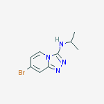 7-bromo-N-isopropyl-[1,2,4]triazolo[4,3-a]pyridin-3-amine