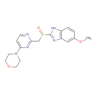 1H-Benzimidazole,5-methoxy-2-[[[4-(4-morpholinyl)-2-pyrimidinyl]methyl]sulfinyl]-
