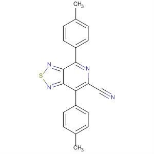 [1,2,5]Thiadiazolo[3,4-c]pyridine-6-carbonitrile, 4,7-bis(4-methylphenyl)-