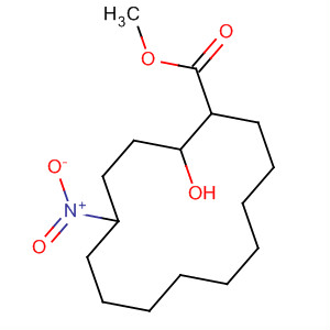 Cyclotetradecanecarboxylic acid, 2-hydroxy-5-nitro-, methyl ester