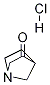 1-azabicyclo[2.2.1]heptan-3-one hydrochloride molecular structure