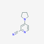2-Cyano-4-(pyrrolidin-1-yl)pyridine