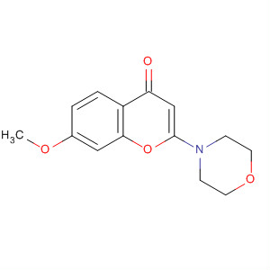 4H-1-Benzopyran-4-one, 7-methoxy-2-(4-morpholinyl)-
