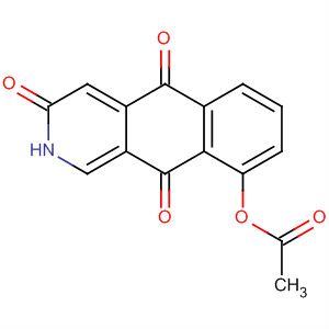 Benz[g]isoquinoline-3,5,10(2H)-trione, 9-(acetyloxy)-