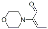4-Morpholineacetaldehyde,  -alpha--ethylidene-