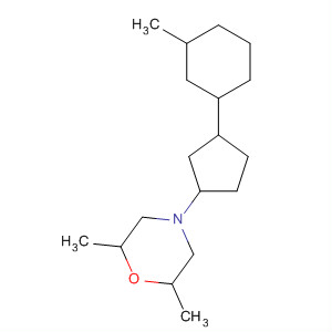 Morpholine, 2,6-dimethyl-4-[3-(3-methylcyclohexyl)cyclopentyl]-