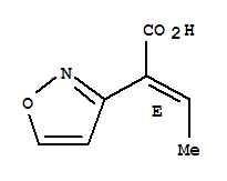 3-ISOXAZOLEACETIC ACID -A-ETHYLIDENE-,(E)-