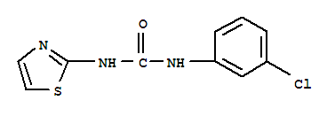 1-(3-Chlorophenyl)-3-(1,3-thiazol-2-yl)urea molecular structure