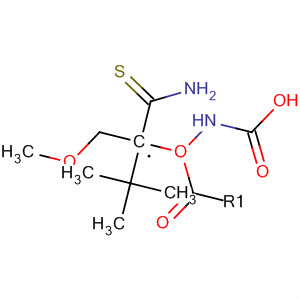 Carbamic acid, [2-amino-1-(methoxymethyl)-2-thioxoethyl]-,1,1-dimethylethyl ester, (S)- molecular structure