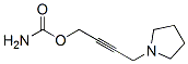 4-(1-Pyrrolidinyl)-2-butyn-1-ol carbamate molecular structure