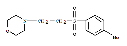 4-{2-[(4-methylphenyl)sulfonyl]ethyl}morpholine