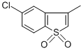 5-CHLORO-3-METHYL-1H-BENZO[B]THIOPHENE-1,1-DIONE molecular structure