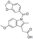 1-(1,3-Benzodioxol-5-ylcarbonyl)-5-methoxy-2-methyl-1H-indole-3-acetic acid