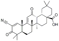 (4aS,6aR,6bS,8aS,12aR,14aR,14bS)-11-cyano-2,2,6a,6b,9,9,12a-heptamethyl-10,14-dioxo-1,3,4,5,6,7,8,8a,14a,14b-decahydropicene-4a-carboxylic acid