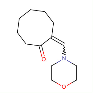 Cyclooctanone, 2-(4-morpholinylmethylene)-