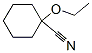 CYCLOHEXANECARBONITRILE,1-ETHOXY- molecular structure
