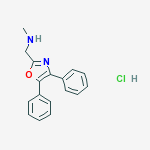 OXAZOLE,4,5-DIPHENYL-2-((METHYLAMINO)METHYL)- HCL